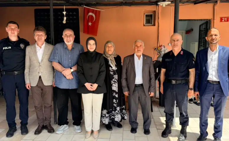 Akıncılar’da Şehit Aileleri Ve Gazilere Bayram Ziyareti!