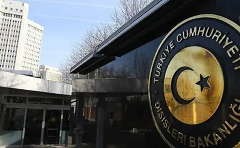 Dışişleri Bakanlığı: "İsrailli bir bakanın Sumud Filosu katılımcılarına sözlü ve fiziki şiddet uygulamasını lanetliyoruz"