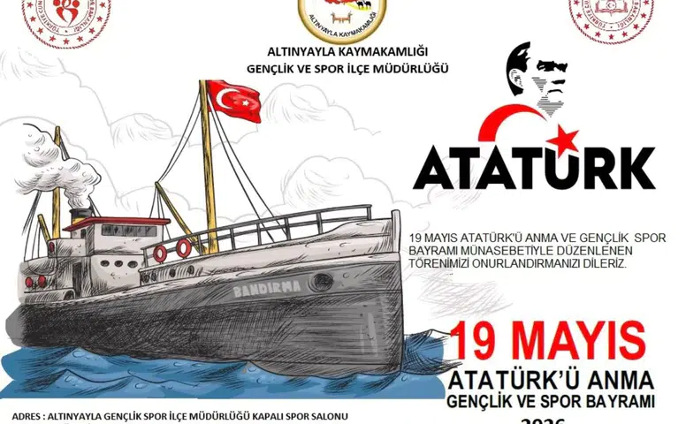 Altınyayla’da 19 Mayıs Coşkusu İçin Vatandaşlara Davet