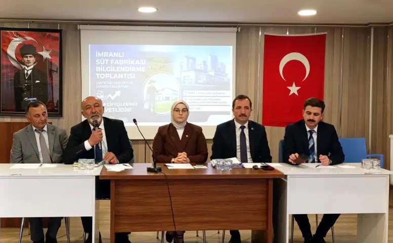 İmranlı’da Süt Üretimi ve Süt İşleme Tesisi Çalışmaları Masaya Yatırıldı