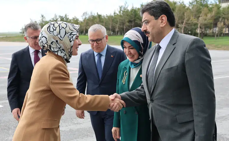 Bakan Mahinur Özdemir Göktaş Sivas’ta