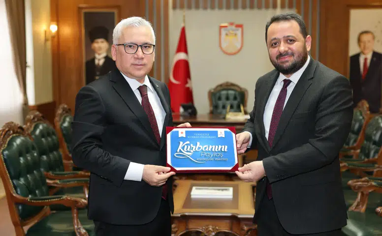 Vali Yılmaz Şimşek Kurban Vekâletini TDV’ye Emanet Etti
