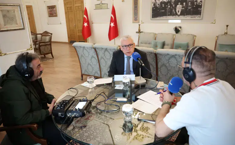 Vali Şimşek TRT Erzurum Radyosu’nda Sivas Film Festivali’ni Değerlendirdi