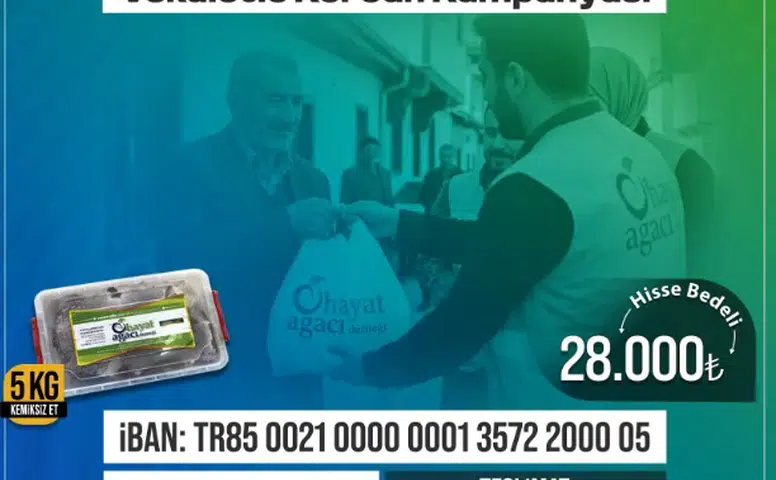 Kurban Bağışı Kampanyası Bu Yıl da Sürüyor