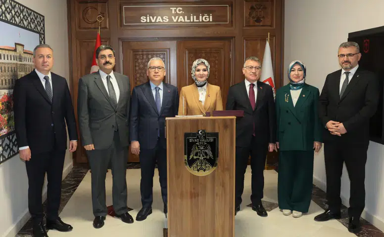 Bakan Mahinur Özdemir Göktaş’tan Sivas Valiliği’ne Ziyaret