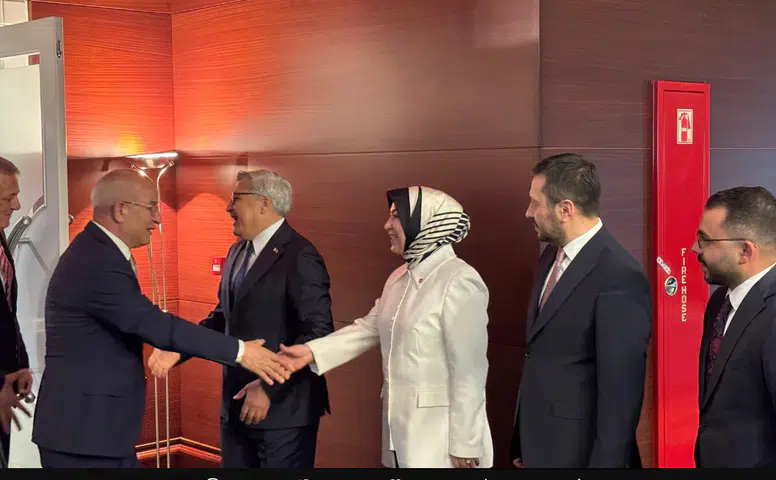 MHP’den AK Parti’ye Bayram Ziyareti! Rukiye Toy Heyette Yer Aldı!