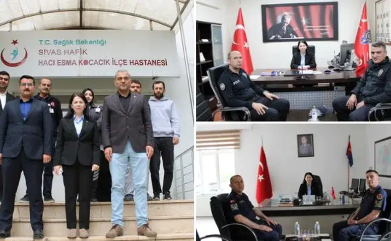 Kaymakam Çaldağı’ndan Kamu Personeline Bayram Ziyareti