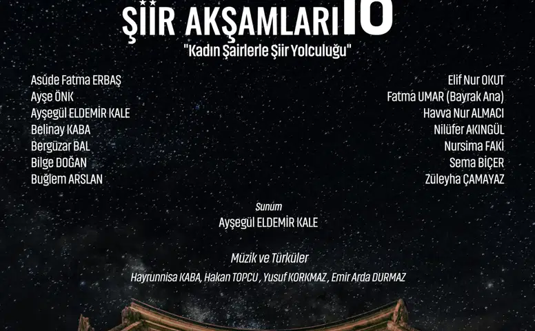 Şiir Dostları Buraya! Muhsin Yazıcıoğlu Kültür Merkezi'nde Dev Buluşma!