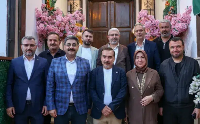 AK Parti Heyetinden Sivas Gazeteciler Cemiyeti’ne Tebrik Ziyareti