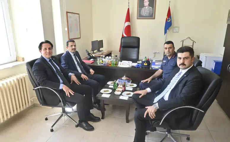 Kaymakam Özkan’dan Jandarma Teşkilatına Anlamlı Ziyaret
