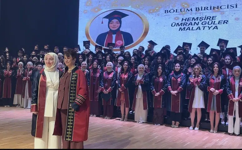 Cumhuriyet Üniversitesi'nde Gurur Günü: 185 Hemşire Mezun Oldu