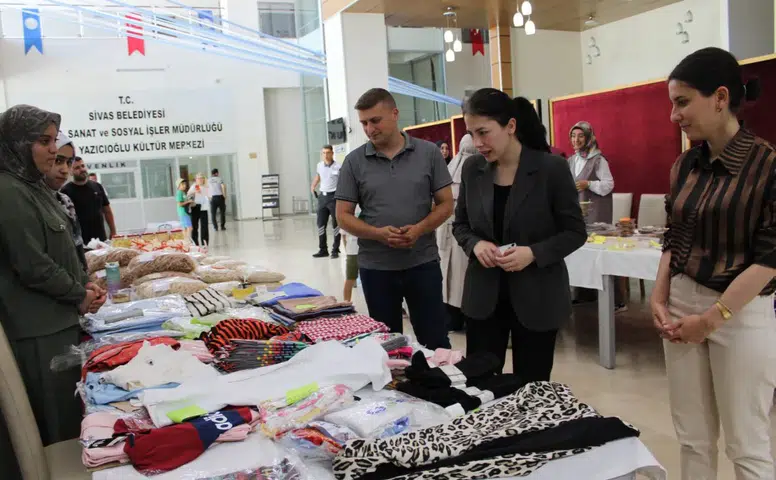 Hafik Kaymakamı Funda Hamza Çaldağı'ndan Erdem Bebeğe Destek