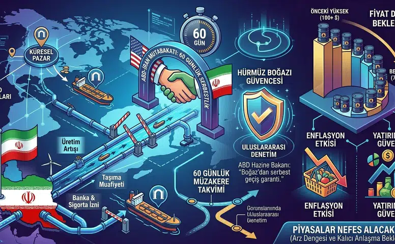 ABD İran Petrolüne 60 Günlük İzin Verdi: Brent Petrol Düşecek mi?
