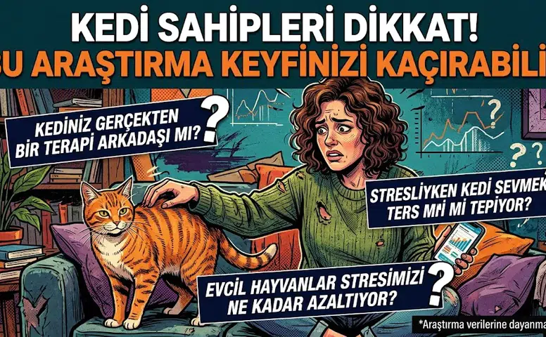 Kedi Sahipleri Dikkat! Bu Araştırma Keyfinizi Kaçırabilir
