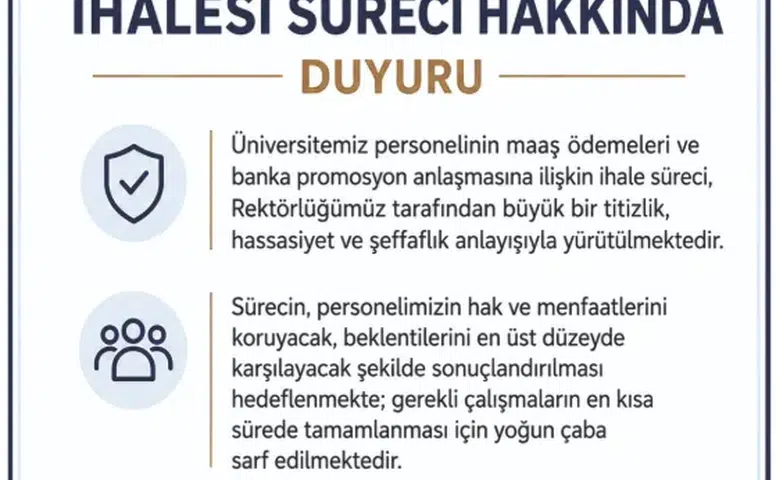 SCÜ’den Banka Promosyonu Süreci Hakkında Açıklama
