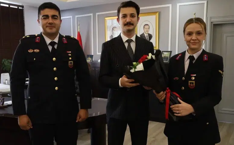 Koyulhisar Kaymakamı Kukuş’tan Jandarma’ya Anlamlı Kabul