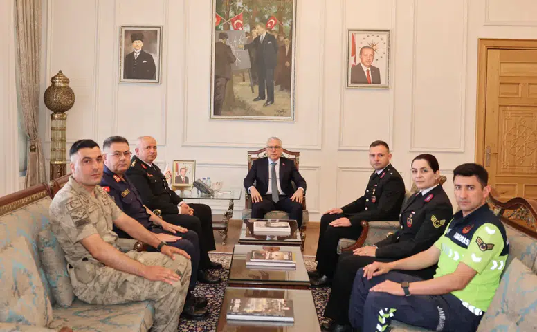 Sivas’ta Jandarma Haftası Ziyareti: Valilikte Anlamlı Kabul
