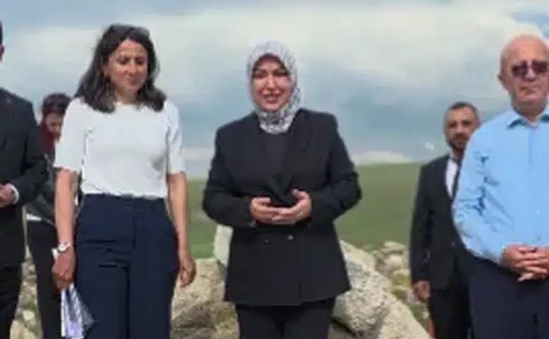 Rukiye Genç Toy’dan Sarissa Antik Kenti’ne Ziyaret