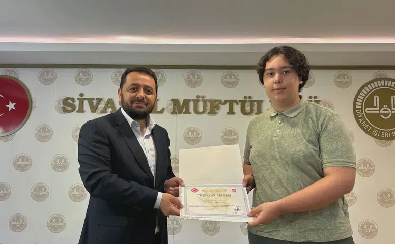 Büyük Ödülü Kazandılar! Sivas'ta Dereceye Giren Gençlere Müjde!