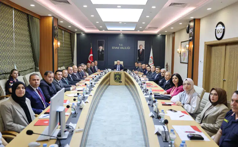 Sivas’ta Kadına Yönelik Şiddetle Mücadele Toplantısı Gerçekleştirildi