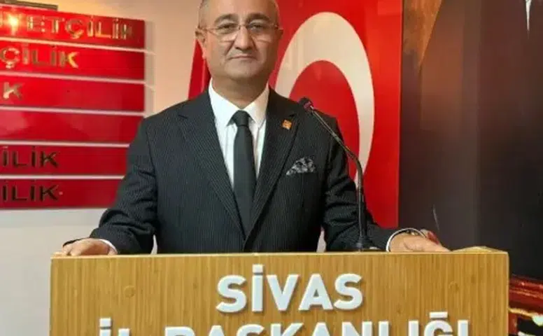 CHP Sivas Merkez İlçe Başkanı Ergüder Sümbüloğlu İstifa Etti