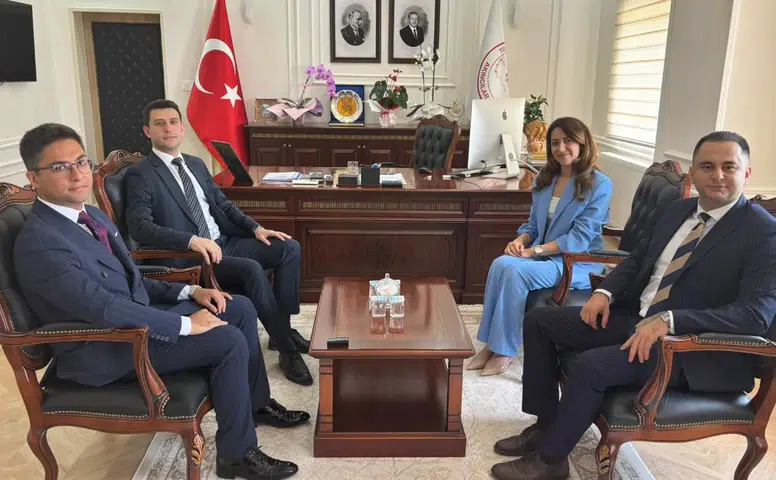 Suşehri Cumhuriyet Savcılarından Akıncılar Kaymakamı'na Hayırlı Olsun Ziyareti