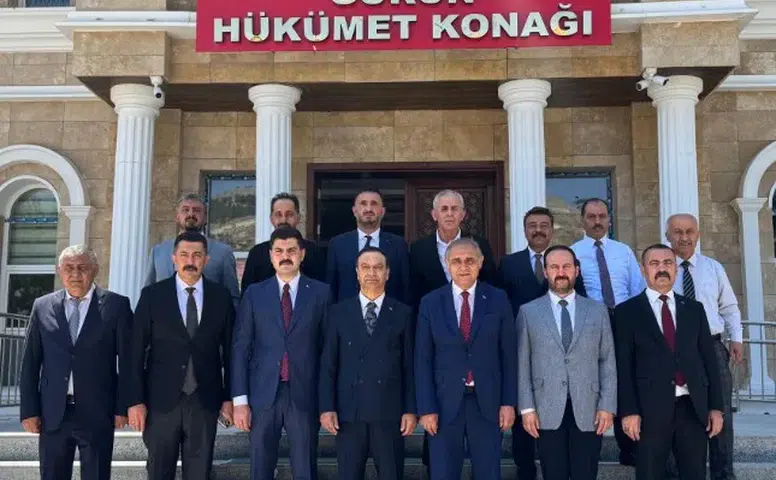 Sivas Milletvekili Ahmet Özyürek'ten Kaymakam Özkan'a Nezaket Ziyareti