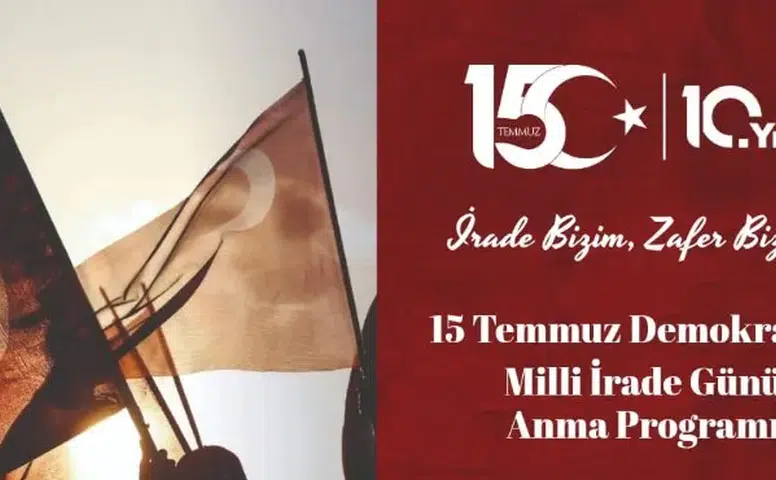 Ulaş’ta 15 Temmuz Demokrasi ve Milli İrade Günü Anma Programı Düzenlenecek