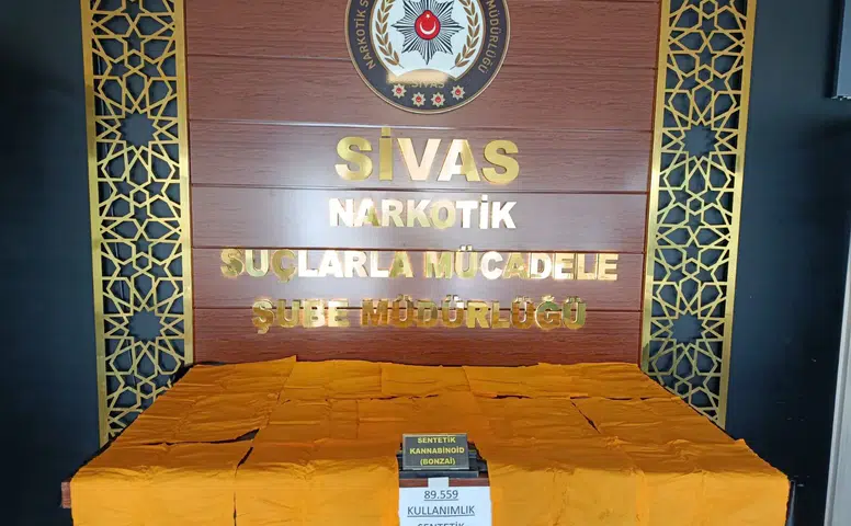Sivas’ta Narkotik Operasyonu: 2 Şüpheli Tutuklandı