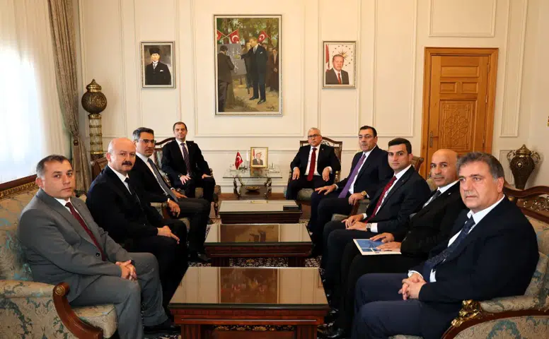 Enerji ve Tabii Kaynaklar Bakan Yardımcısı Zafer Demircan’dan Sivas Valisi Yılmaz Şimşek’e Ziyaret