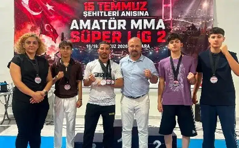 MMA Süper Ligi'nde Sivas Rüzgarı: 3 Sporcudan 3 Madalya