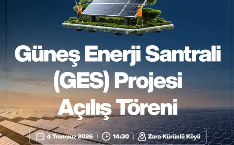 Sivas’ta Yenilenebilir Enerji Hamlesi: SİDAŞ Güneş Enerji Santrali Hizmete Açılıyor