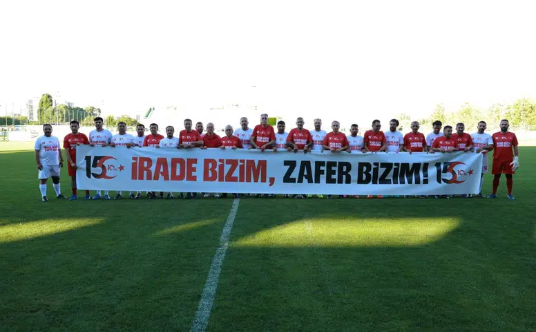 15 Temmuz Anısına Sivas'ta Dostluk Maçı Düzenlendi