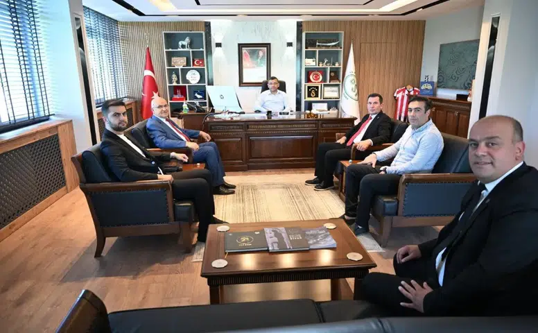 DSİ Bölge Müdürü Zafer Aslan'a Ziyaret
