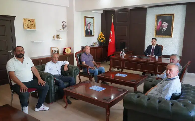 Kangal Kaymakam Vekili Muhammed Yiğit Yıldırım'a Hayırlı Olsun Ziyaretleri