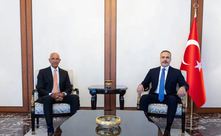 Hakan Fidan, ABD Büyükelçisi Barrack ile görüştü