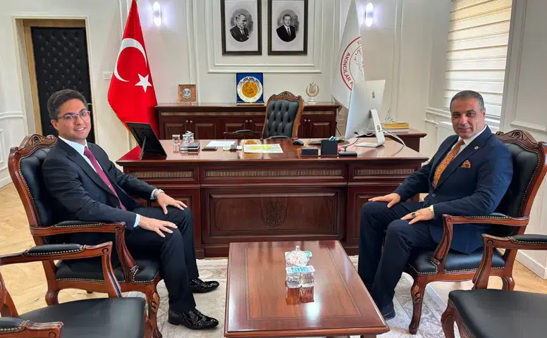 Akıncılar Belediye Başkanı Sevinç’ten Kaymakam Karababa’ya Hayırlı Olsun Ziyareti