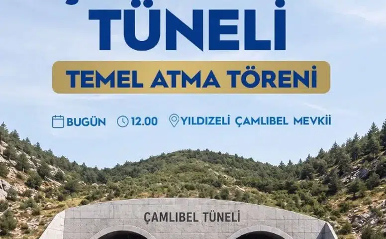 Bakan Uraloğlu'ndan Çamlıbel Tüneli Mesajı: "Bugün İlk Adımı Atıyoruz"