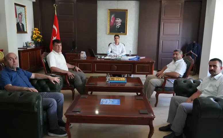 Kangal Kaymakamı Yıldırım’a Anlamlı Ziyaretler