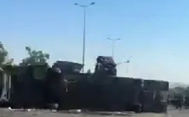 Sivas-Kayseri Yolunda Yolcu Otobüsü Yan Yattı