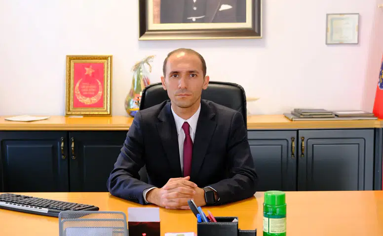 Şarkışla'nın Yeni İlçe Emniyet Müdürü Yasin Çomak Mesaiye Başlad
