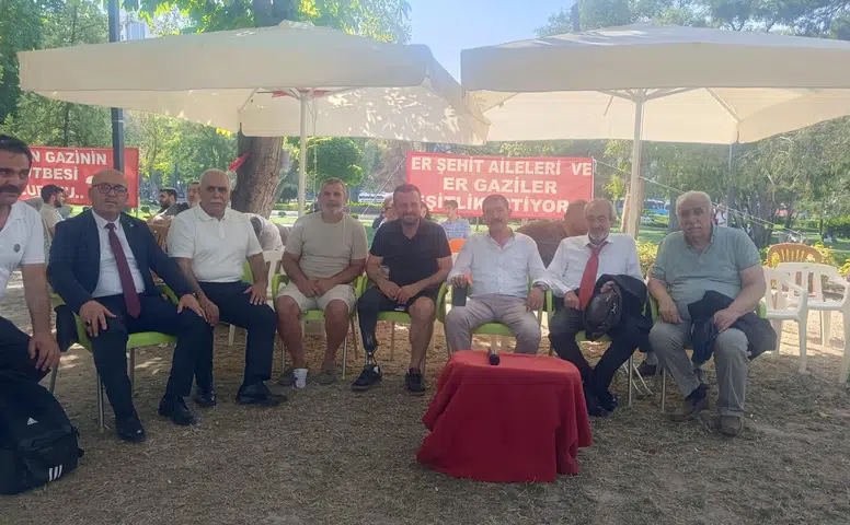 Sinan Sarı’dan Güvenpark’taki Gazilere Destek: Vatan Size Minnettar!