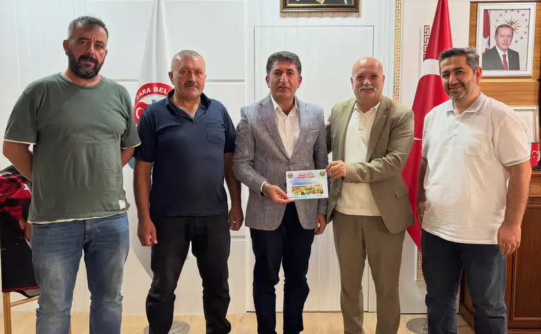 Sivas Zara'da Başkan Fatih Çelik'e Nasır Köyünden Özel Davetiye Geldi!