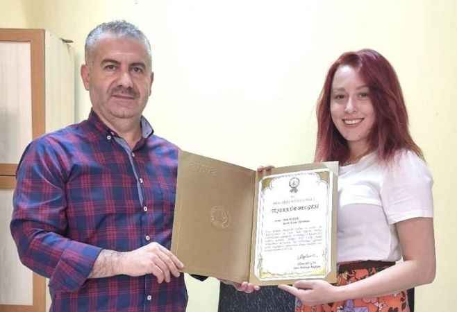 Kursu başarıyla tamamladılar