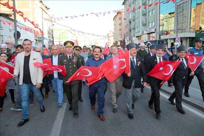 Atatürk´ün Sivas´a Gelişi  Temsili Olarak Canlandırıldı