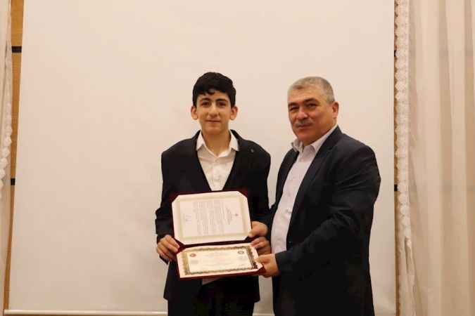 Sivas’ta hafızlar diplomalarına kavuştu