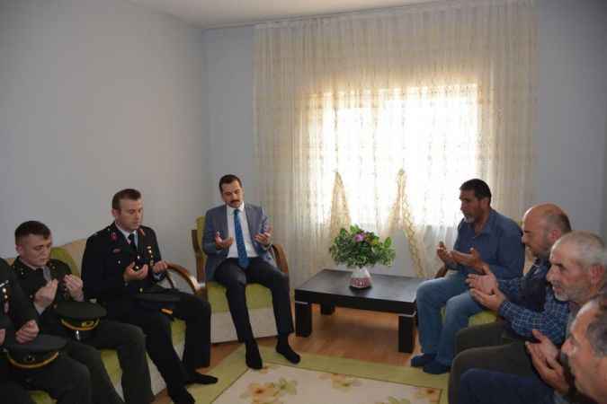 Kangallı şehidimizin ailesine 'Şehadet Belgesi'