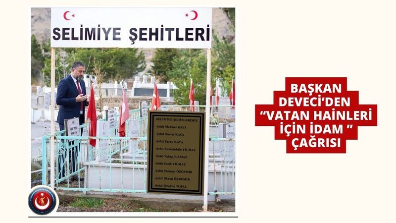 Sivas Şehit Aileleri ve Gaziler Derneği'nden İdam Çağrısı