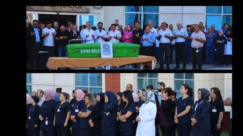 Sivas’ta Amansız hastalığa yakalanan sağlık çalışanına acı veda. 