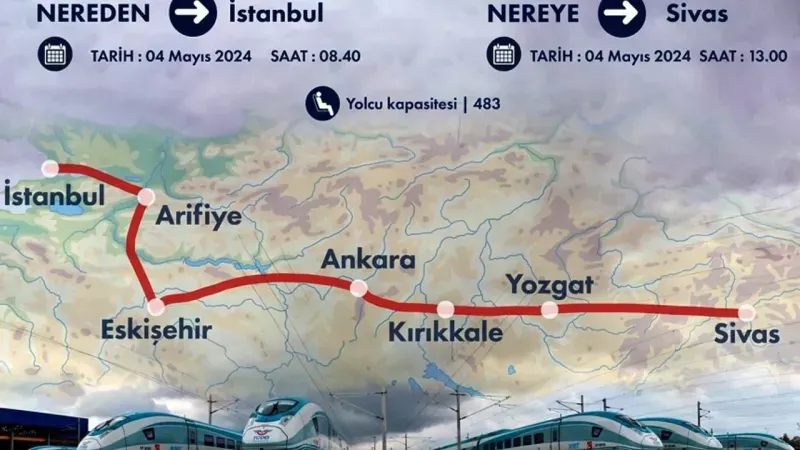 İstanbul-Sivas Tren Saatleri Burada! 6